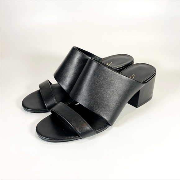 3.1 Phillip Lim Cube Leather Block Sandals Size 5.5 - Picture 2 of 8
